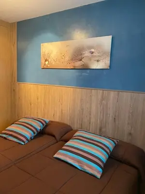 Cama o camas de una habitación en Casa Mati