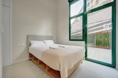 Cama o camas de una habitación en Apartamento El parque de Felisa by Clabao