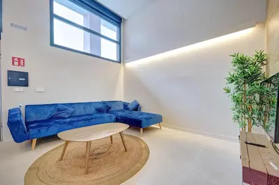 Zona de estar de Apartamento El parque de Felisa by Clabao