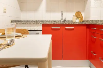 Una cocina o zona de cocina en El balcón de San Antón by Clabao