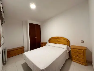 Cama o camas de una habitación en APARTAMENTO LA GORGA