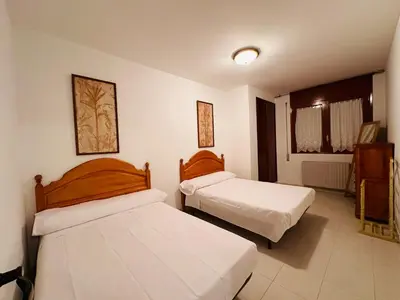 Cama o camas de una habitación en APARTAMENTO LA GORGA