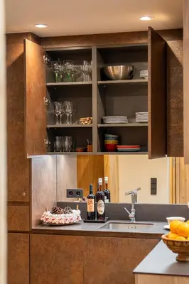 Una cocina o zona de cocina en Apartamento Ruda - en Vielha