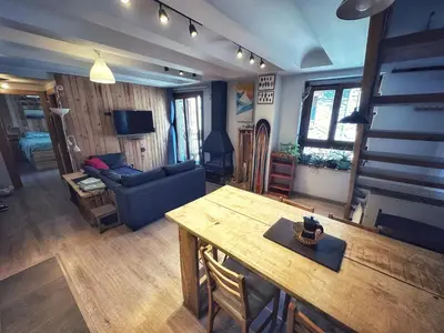 Zona de estar de La casa Pedalejo
