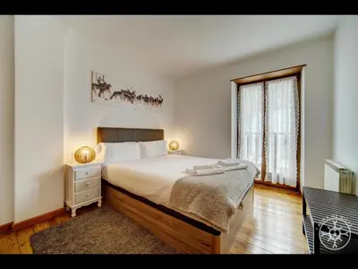 Cama o camas de una habitación en TUC DE SEROS de Alma de Nieve
