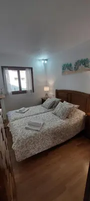 Cama o camas de una habitación en Casa Isabel