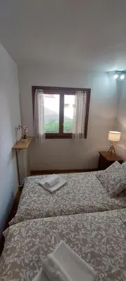 Cama o camas de una habitación en Casa Isabel