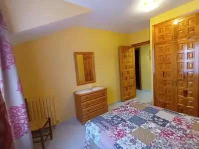 Cama o camas de una habitación en Apartamento EL PRADO