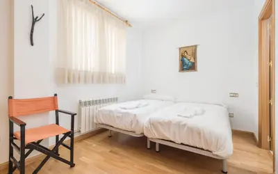 Cama o camas de una habitación en Apartamento Cobre