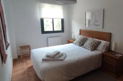 Cama o camas de una habitación en Apartamento O Mon