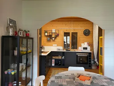 Una cocina o zona de cocina en La Casa del Plano