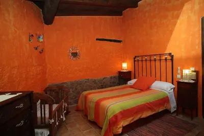Cama o camas de una habitación en Holiday home Mirador Sierra del Madero