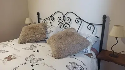 Cama o camas de una habitación en El Ático de Sabi