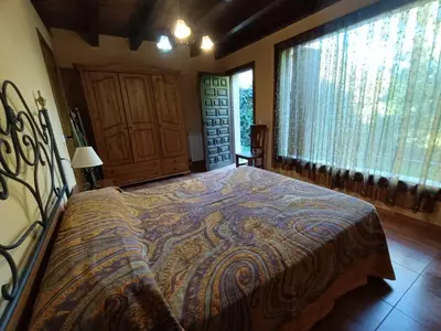 Cama o camas de una habitación en Casa Alfonso