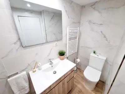 Un baño de El Teatro del Pilar
