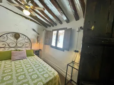 Cama o camas de una habitación en Riojania Slow