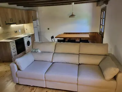 Una cocina o zona de cocina en Explora Pirineos Arán