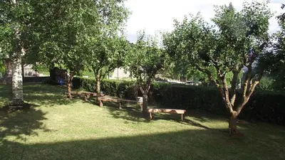 Jardín al aire libre en Casa para 12 con jardín en Chía, Benasque La Casa del Tilo