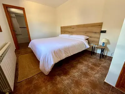 Cama o camas de una habitación en Posada OsTablaus