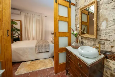 Cama o camas de una habitación en Casa Boutique Kimeta