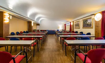 Zona business o sala de conferencias en SNÖ Hotel Candanchú