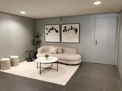 Zona de estar de Apartamento Salesianos By Clabao