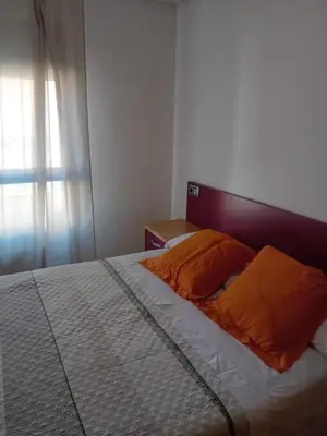 Cama o camas de una habitación en Habitación Renfe 2