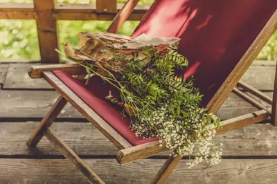 Jardín al aire libre en Okolin Basoa Suites