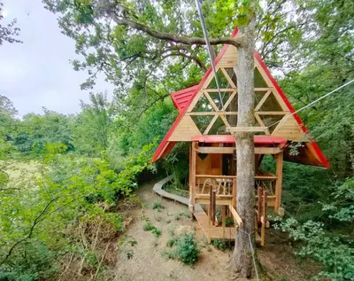 Jardín al aire libre en Ekia Basoa Suites