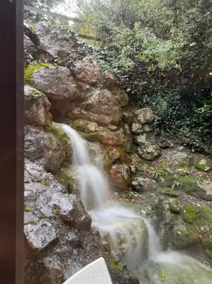 Paisaje cerca de este chalet de montaña
