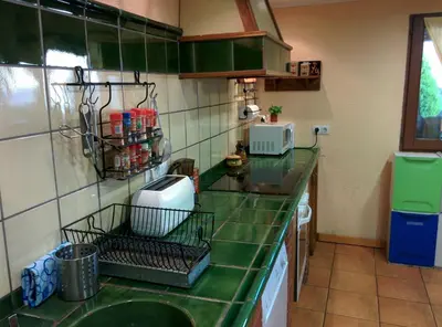 Una cocina o zona de cocina en Cal Puro