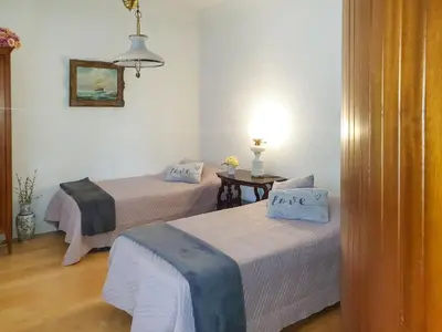 Cama o camas de una habitación en Holiday Home Ca Romeu by Interhome