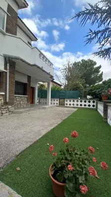 Jardín al aire libre en Vivienda Rural Casa del Medico