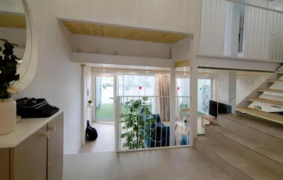 Una televisión o centro de entretenimiento en Marhaba Cozy Home