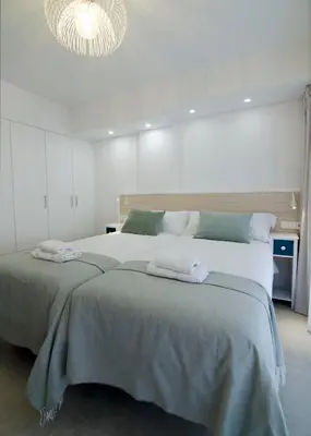 Cama o camas de una habitación en Marhaba Cozy Home