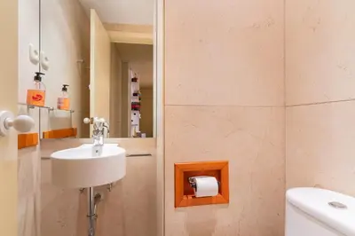 Un baño de S6 eraclau - Lo Bòsc con garage en SAPPORO VIELHA