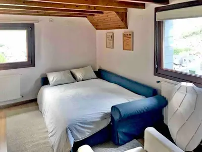Cama o camas de una habitación en S4 eraclau - La Pichòta en SAPPORO VIELHA