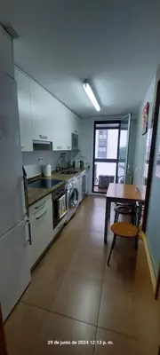 Una cocina o zona de cocina en Apartamento San Fermin 5 personas