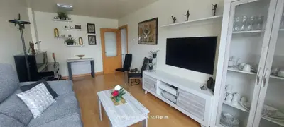 Una televisión o centro de entretenimiento en Apartamento San Fermin 5 personas
