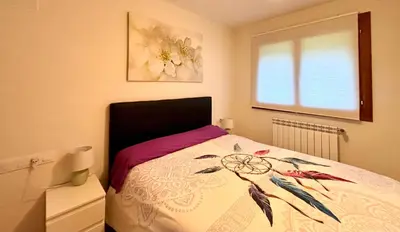 Cama o camas de una habitación en BPirineos-Tuca Blanca