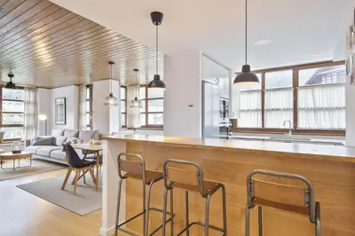 Una cocina o zona de cocina en Luderna - Apartamento Aiguestortes