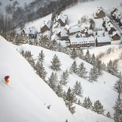 Luderna - Tríplex Amitges en invierno
