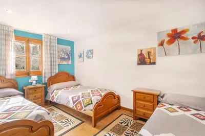 Cama o camas de una habitación en Cal Sastre