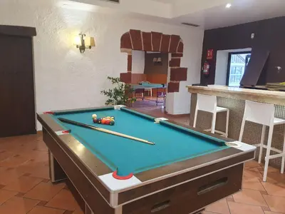 Mesa de billar en Cal Peyrí