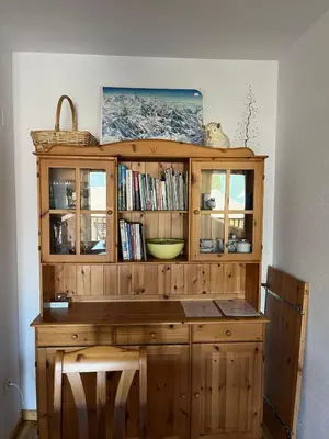 Biblioteca en el apartamento