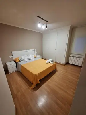 Cama o camas de una habitación en Apartamento El Cortijo