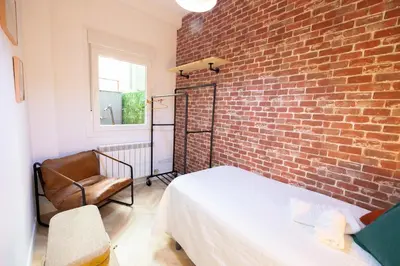 Cama o camas de una habitación en Ruata del Pilar Turistea