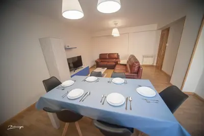 Zona de estar de Apartamento Pradas Jaca