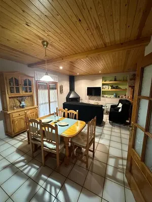 Una cocina o zona de cocina en Casa de los avellanos