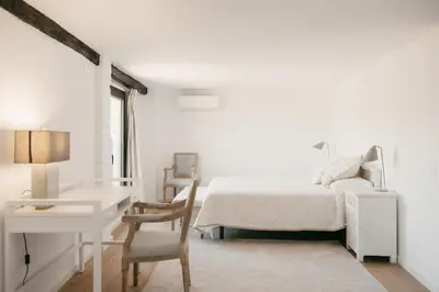 Cama o camas de una habitación en Fam de Vida